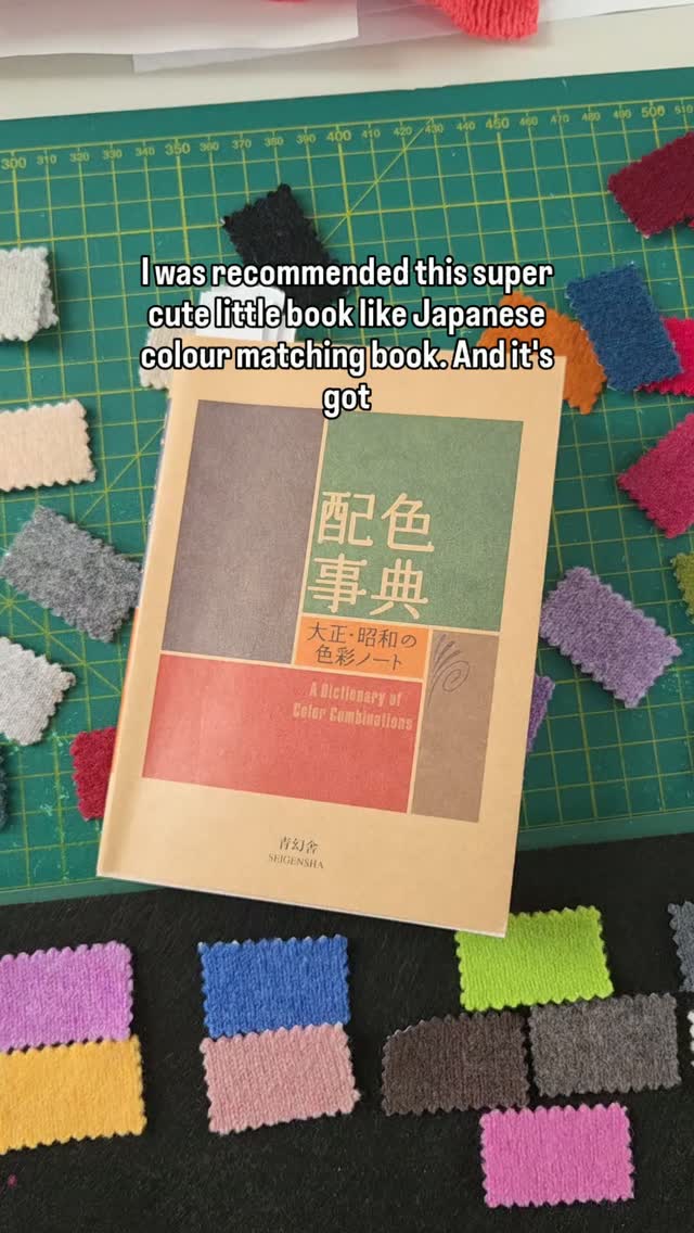 I hope you don't mine taking you along on this colour journey.
@juju.books recommend this Japanese colour book to me from my last reel. So, I thought, why not! And I'm so glad I got it. It's so lovely and its made me more confident in my colour choices as some of the one's I'd already picked were very similar to combos in the book.
So, maybe I'm not so bad at colour after all, phew!
#colourcombination #colourchoices #japaneseinspiration #learningisfun #discovery