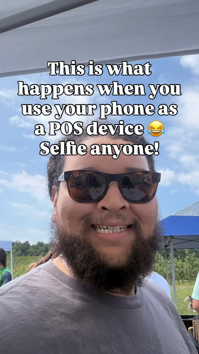 At an event this weekend, I went to show a customer the receipt options and accidentally hit the camera button. He didn’t miss a beat — snapped a selfie, handed the phone back, and we both cracked up. I told him he’s officially my cousin now. Moments like these remind me how many good people are out here just enjoying life. What a day!
#northernvafoodies #supportlocal #winchesterva #dmveats #goodtimes