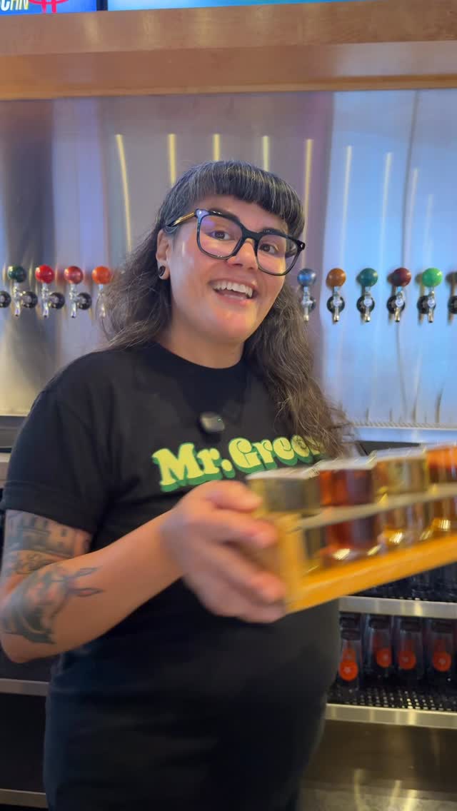 Four ciders and the people who pour them. 🍎
Harvest Days starts today. We're walking you through the Harvest Flight — King Blossom, Kingston Black, Cranberry Vanilla, and Harvest Spice, the one everyone's here for.
Queen Donut cider donuts are out all day until they're gone. Bayou City Groove plays 5 to 8.
The flight pours today through November. Come tell us which one's your favorite.
Open 12 to 10.