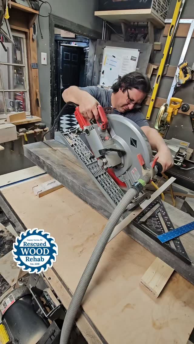 Do you know what Keith is thinking about through this cut? Pretty sure it was what he was going to say at the end of the video! 😀
Visit Rescued WOOD Rehab! It's More than WOOD;
It's an Experience!
#plungecut #customwoodwork #localwoodshop #shopfuquayvarina #mastercraftsman