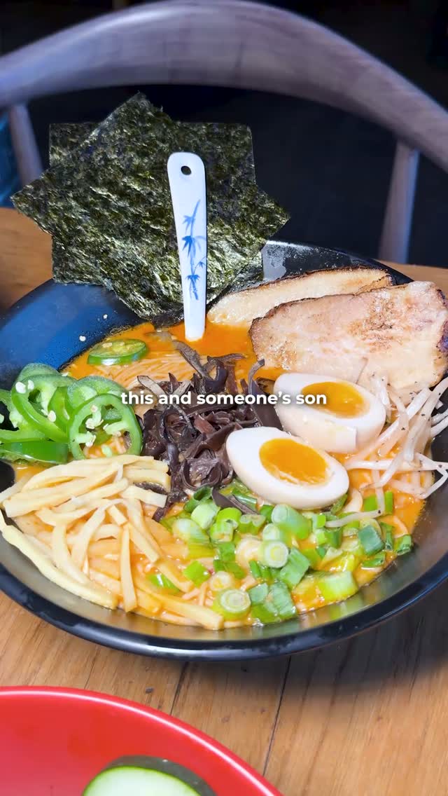 Send this to someones son that should take you out for a ramen 🍜
📍 2600 W Sahara Ave Ste 119
🕒 Mon-Thurs 11am-12am / Fri Till 1am
🕒 Sat 11:30am-1am / Sun 11:30am-12am
#RamenLasVegas #TomiRamen