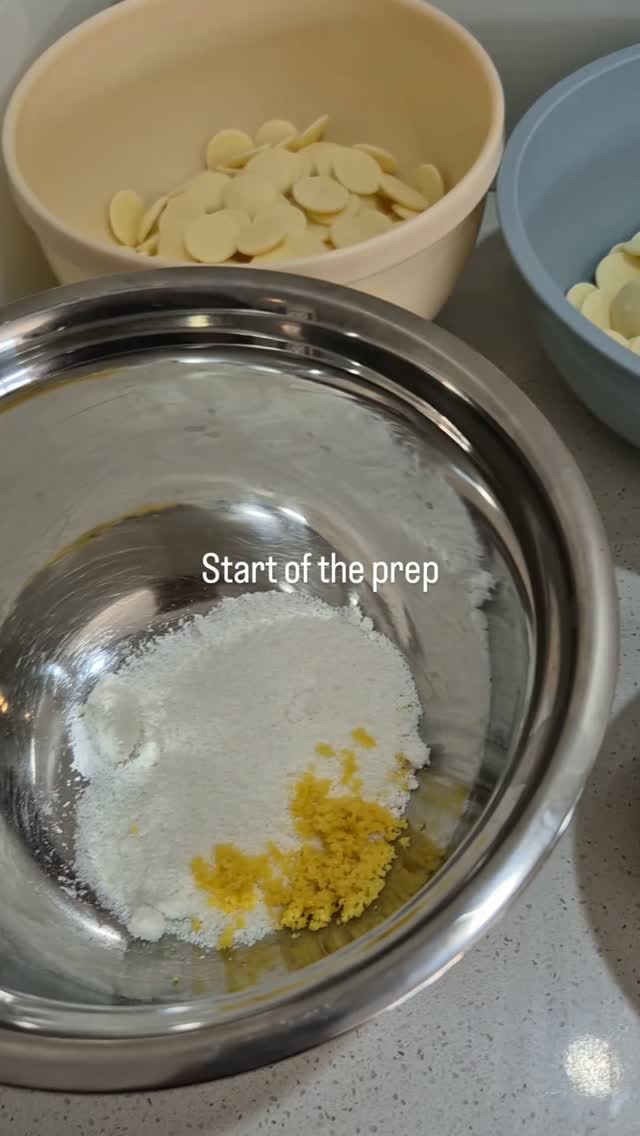 Prep is underway 👀
Ingredients weighed out and ready to go… and this is only the beginning!
A very busy weekend of desserts ahead.