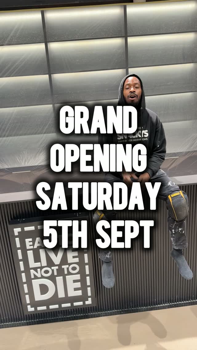GRAND OPENING SAT 5TH SEPTEMBER #etlntd