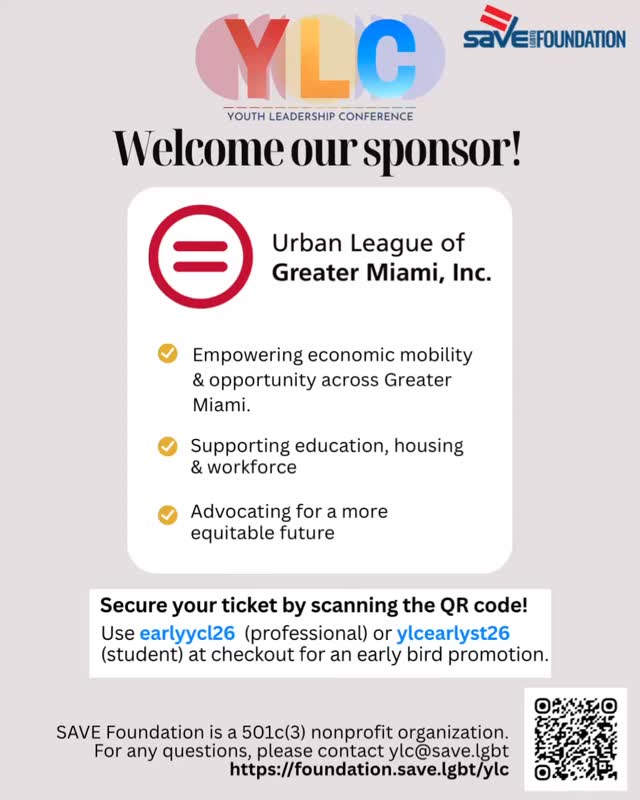 We are proud to announce The Urban League of Greater Miami as an official sponsor! 🤝✨
The Urban League of Greater Miami is creating pathways to opportunity, economic mobility, and community empowerment across Greater Miami.
Through vital programs in education, workforce development, housing, youth development, and family support, they carry forward a powerful legacy of advocacy, leadership, and service to build a more equitable future.
Thank you for your support in empowering our community! 🌟
#UrbanLeagueMiami #CommunityEmpowerment #EconomicMobility #EquityInAction #GreaterMiami
