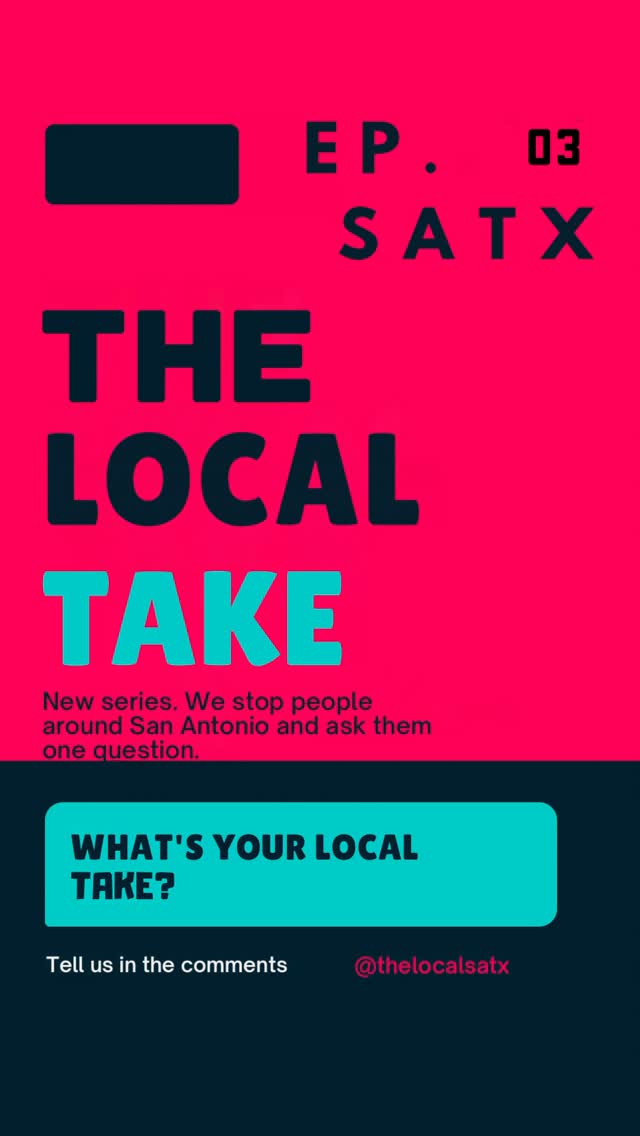 What’s your 🫵 Local Take
#sanantonio #local #take