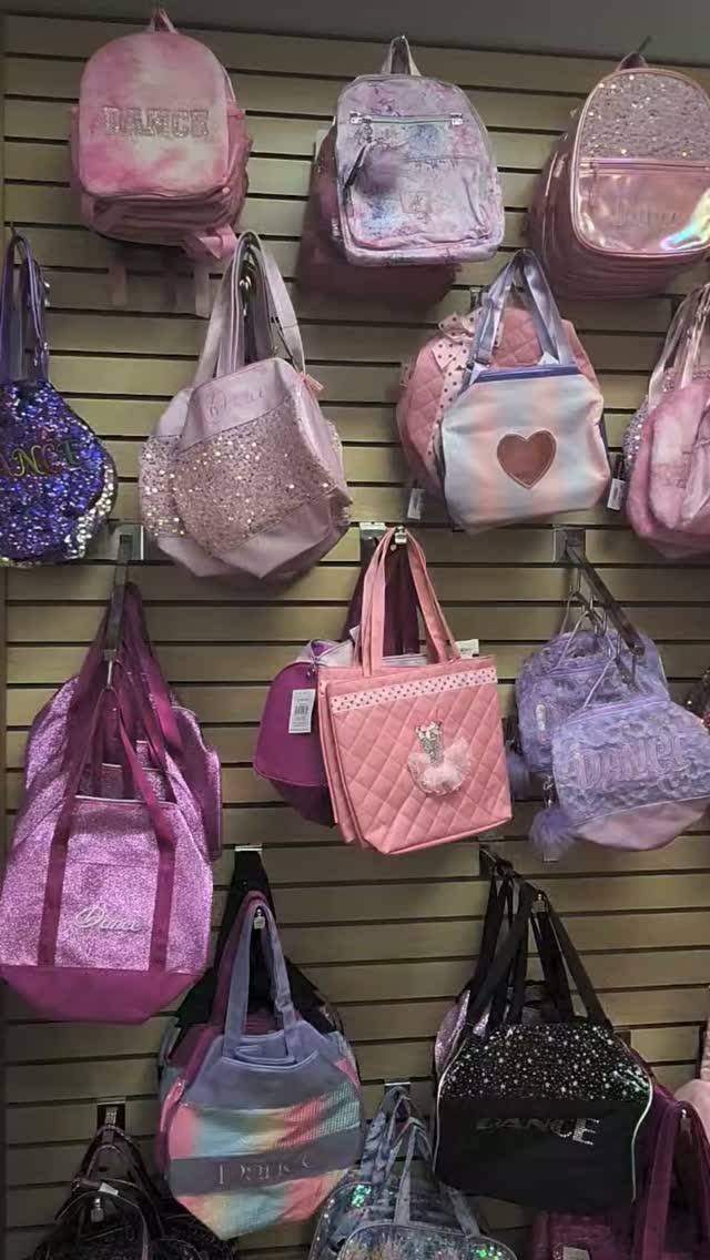 So many dance bags to choose from! Let your little dancer pick out something to fit their style when you come in for shoes this weekend!
#dancesuppliesetc #dse #dancebag #littledancer #danceretailshop