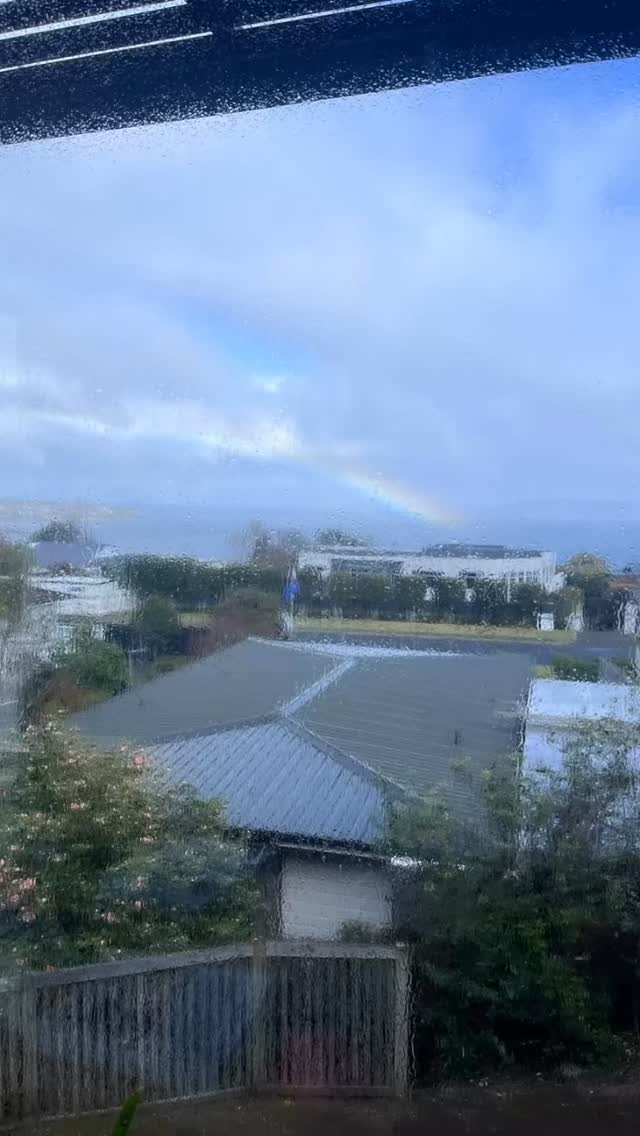 Spring has sprung, with rainbows! Colors are showing up all around town, and we’re all excited for berry season soon! Happy Father’s Day to all the dads out there who are celebrating today, and especially my hubs, who is the world’s best dad, and also keeps our garden pumping! #homegrown #lifestylemedicine #wholefoodnutrition #springinnewzealand