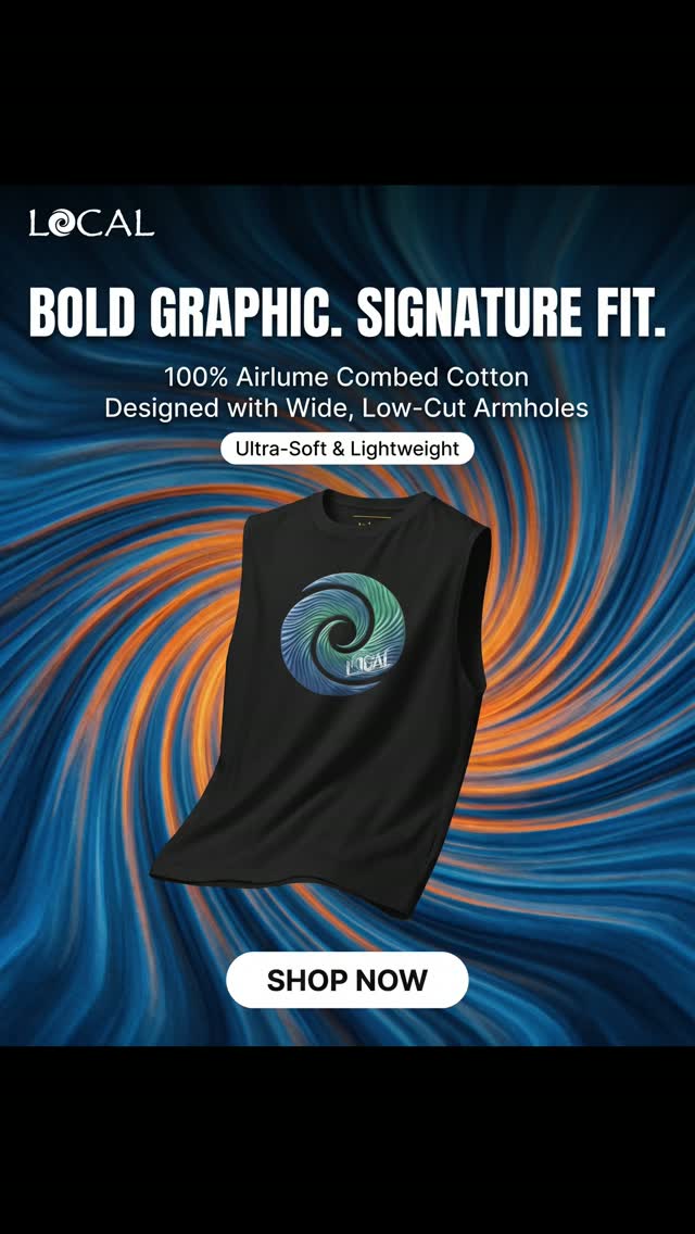 Experience breathable, 100% organic cotton comfort perfect for yoga or casual urban adventures.
.
.
https://www.localclothes.com/product-page/muscle-shirt
#LocalClothes #localclothing #local #surf #surfwear #surfgear #skate #clothing #apparel #style #trendy #localbrand