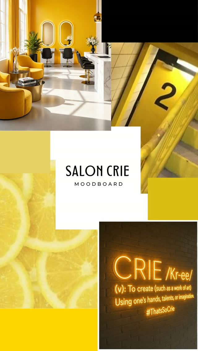 CRIE /Kr-ee/
(v): To create, such as a work of art, using one's hands, talents, or imagination.
It's our name, and it's also the assignment.
Whether we're doing hair, formulating products, designing a space, teaching, building a business, or turning an idea into something tangible, we Crie-ate.
God gives us gifts, ideas, hands, imagination, and opportunities. Our responsibility is to do something with them.
So, what are YOU Crie-ating?
“And whatsoever ye do, do it heartily, as to the Lord...” Colossians 3:23
💛 Tag somebody who is always creating something.
#AllThingsCrie #ThatsSoCrie #Crie #SaturdayMoodBoard #CreatedToCreate