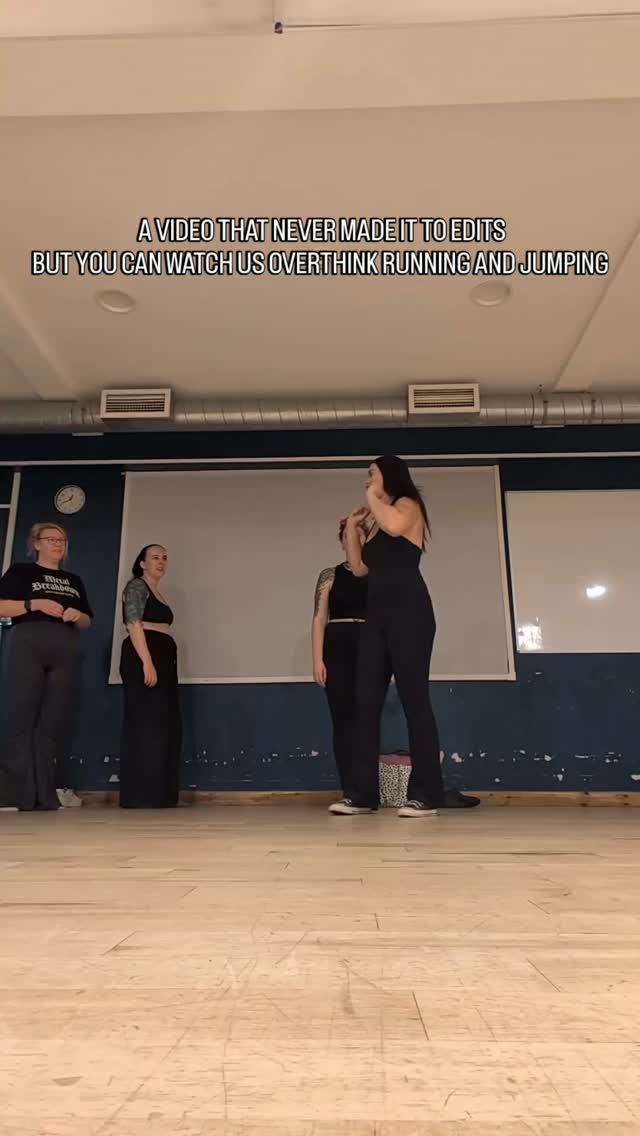 We really need to work on getting the second clips properly 😂