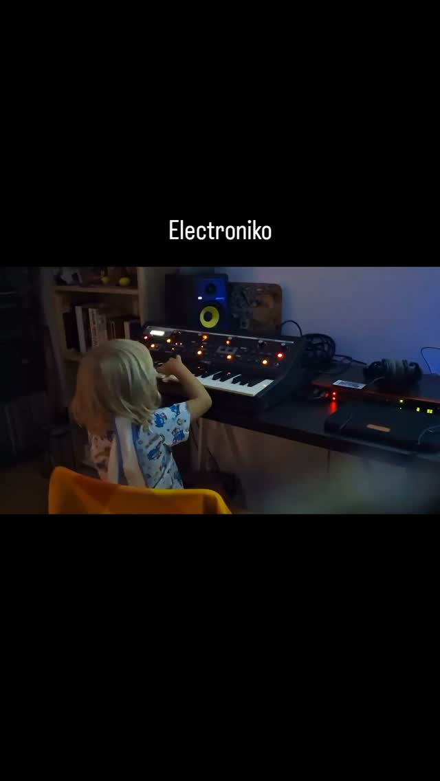 Mini moog master #moog#littlephatty#electronicmusic
