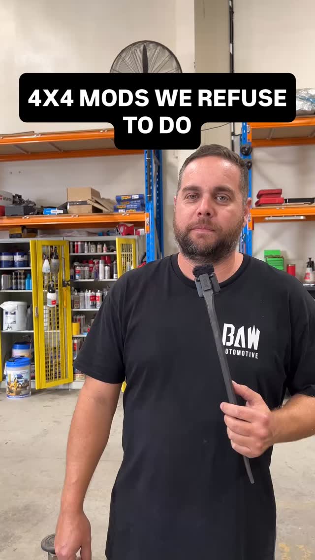 Have you done any of these mods? Tell us why in the comments.
When we’re building customer vehicles, compliance has to be part of the conversation.
Sometimes that means saying no to a modification. Sometimes it means finding a different, compliant way to get you closer to the build you actually want.
We’d rather lose the job than build you something we’re not comfortable putting our name to.