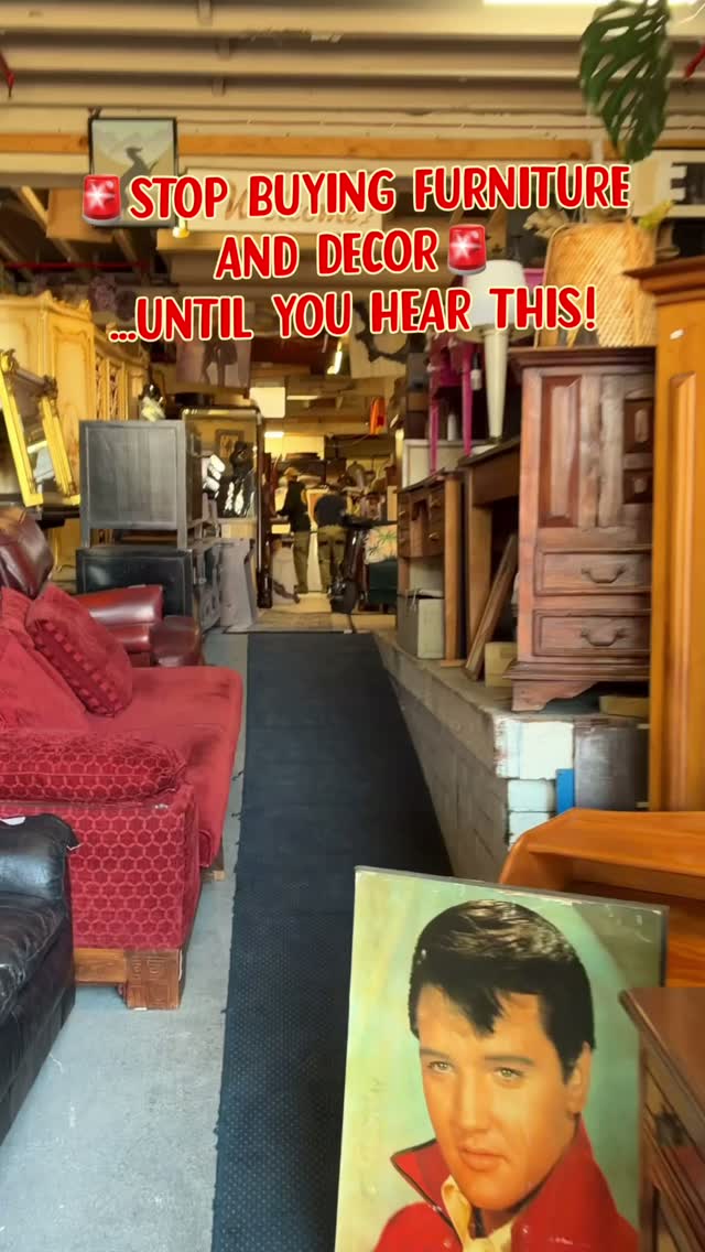 Stop settling for flatpack furniture that breaks. Discover unique vintage pieces, solid timber furniture, and curated decor at our Ultimo warehouse or online. #sydneyvintage #sydneythrifting #secondhandsydney #vintagedecor #sustainableliving