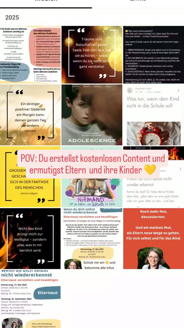 Auf meinem WhatsApp Kanal teile ich kostenlose Inputs rund um Ermutigung in der Familie... Es liegt mir am Herzen dich als Mama oder Papa zu unterstützen.. Einfache Tricks und Ideen für dich und deine Familie.. ich stelle mir meine Inputs wie ein buntes Buffet vor... Du schaust, was es gibt und nimmst mit was zu dir und deiner Familie passt.....
Wenn du keine ermutigenden Impulse mehr verpassen willst, folge meinem WhatsApp Kanal noch heute.. Du findest den Link in der Bio und meiner Story oder schick mir eine Nachricht und ich schicke ihn dir..
💛 Liebe Grüsse
Anne
#gleichwertigeelternschaft #aufaugenhöhemitkindern #elternsein #impulse #ermutigung