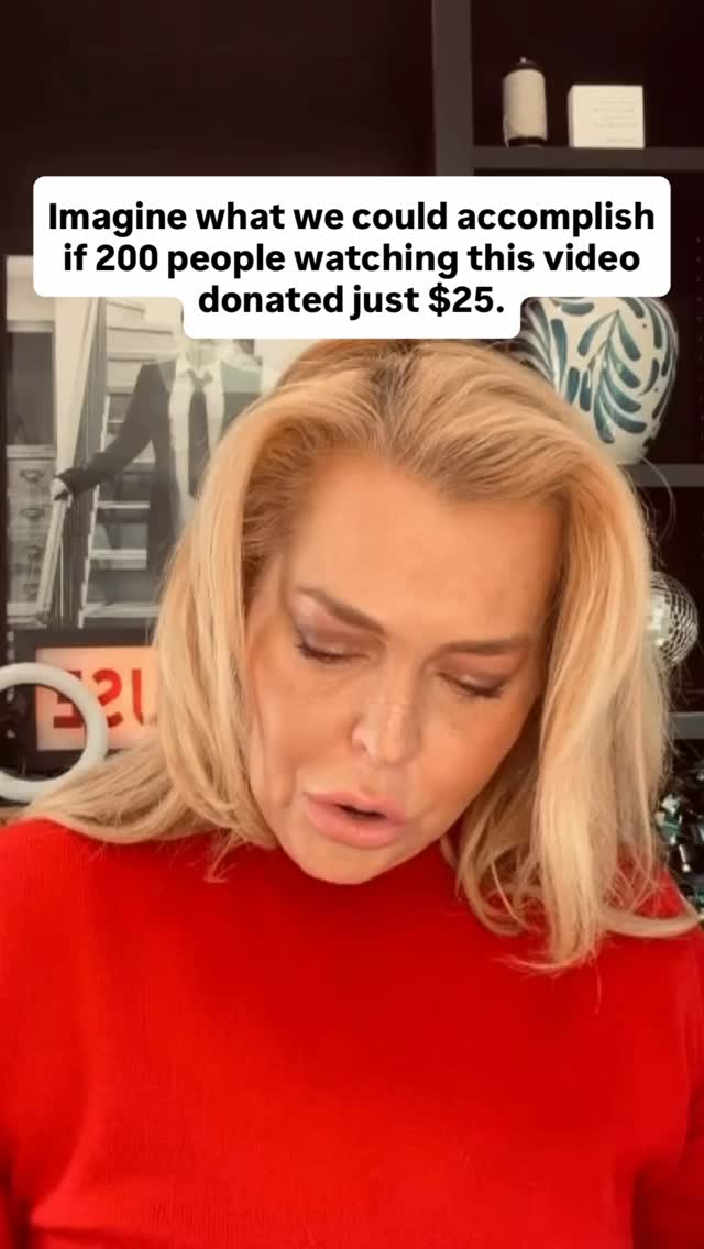 200 people. $25 each. $5,000 impact. 🤍