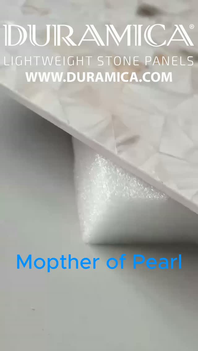Mother of Pearl with modern lightweight Duramica technology. 🤍✨
A luminous natural material with delicate iridescence, depth and refined texture. 🐚💎
Perfect for luxury interiors, feature walls and bespoke design projects. ✨
#MotherOfPearl #MOP #NaturalStone #DURAMICA #LightweightStone #StonePanels #LuxuryInteriors #InteriorDesign #Architecture #LuxuryDesign #StoneDesign #ArchitecturalDesign #InteriorInspiration #ModernLuxury #LuxuryFinish #interiors #interior #design #homedecor #interiordesign #moderninteriordesign #contemporaryinteriordesign #WallPanels #LuxuryMaterials #DecorativePanels #BespokeInteriors #HighEndInteriors #InteriorArchitecture #LuxuryDecor #DesignInspiration