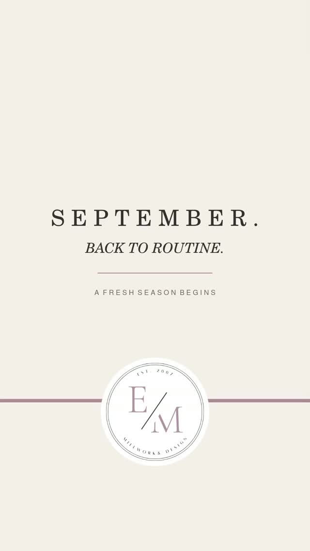 September always feels like a fresh start. Back to routine, ready to jump into new projects, beautiful spaces and plenty of exciting ideas ahead.
Here's to a productive season!
#NiagaraOntario #NiagaraLiving #fonthill