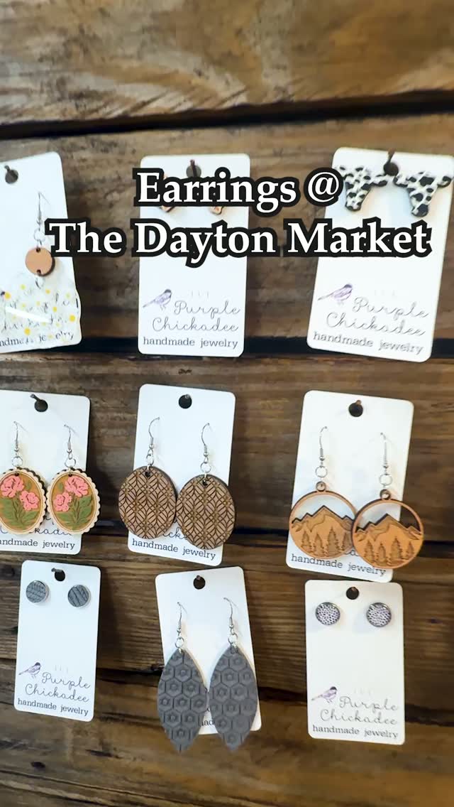 A little something for every style β¨π
Find beautiful earrings all around the market, from colorful everyday pairs to unique statement pieces. Thereβs always a new favorite waiting to be found.
Which pair would you pick π
π The Dayton Market