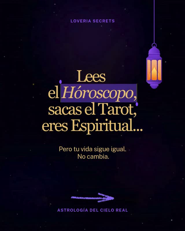 Puedes leer muchísimo de astrología.
Conocer tus posiciones. Sacar cartas. Guardar posts. Escuchar podcasts. Hacer cursos.
Y aun así encontrarte, una y otra vez, viviendo el mismo patrón con distinto nombre.
Porque comprender algo intelectualmente no siempre significa haberlo integrado.
13 Lunas nace justamente ahí.
No es otro horóscopo que consumes y olvidas al día siguiente.
Es un proceso en el que dejamos de mirar “qué está pasando en el cielo” como algo general y empezamos a observar:
¿Qué está activando ese cielo específicamente en ti?
¿Dónde aparece en tu vida?
¿Qué patrón está repitiéndose?
¿Y qué puedes empezar a hacer diferente esta vez?
Durante el proceso trabajamos con tu propia carta natal y el cielo real, siguiendo los ciclos y tránsitos que te corresponden a ti.
Porque dos personas pueden estar viviendo exactamente el mismo tránsito colectivo y estar atravesando historias completamente distintas.
Ahí está la diferencia entre consumir astrología y empezar a utilizarla como una herramienta de guía real.
No necesitas aprender más sobre todos los signos.
Quizá necesitas empezar a profundizar en el único mapa que habla completamente de ti: el tuyo.
🌙 13 Lunas · Astrología del Cielo Real
Para más información para entrar, escribe “13 LUNAS” en comentarios o ve directamente al link in bio ⛓️💥.
#13Lunas #AstrologíaDelCieloReal #LoveriaSecrets