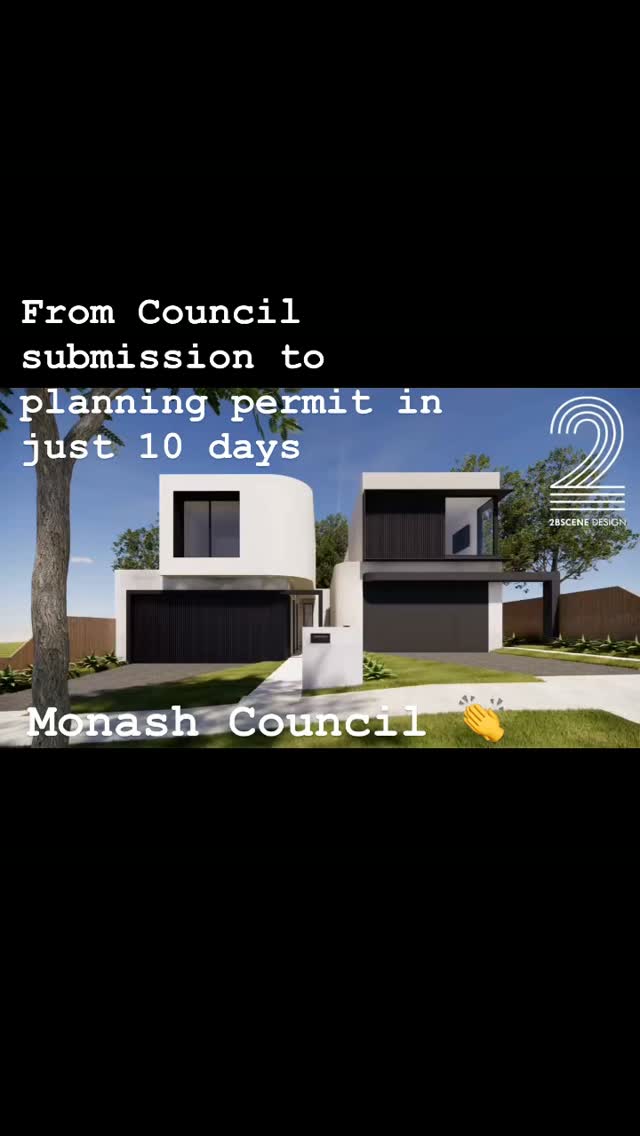 We’re excited to share that this dual residential development in Mount Waverley received its Planning Permit in just 10 days.
A great result for our clients and another project ready to move forward.
Next stage: Working Drawings, where we develop the detailed documentation required to take the project closer to construction.
Thinking about developing your property?
2Bscene Design can guide you from the initial design through planning approval and into construction documentation.
#2BsceneDesign #MountWaverley #TownhouseDesign #PropertyDevelopment #melbournedesign
