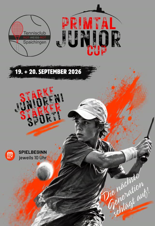 Am kommenden Wochenende ist mit einem hochklassigen überregionalen J5 Turnier Jugendtennis angesagt! Mit rund 30 angemeldeten Kindern und Jugendlichen in einem überregionalen Feld dürfen wir uns auf viele spannende und hochklassige Matches freuen – es wird tolles Tennis geboten!