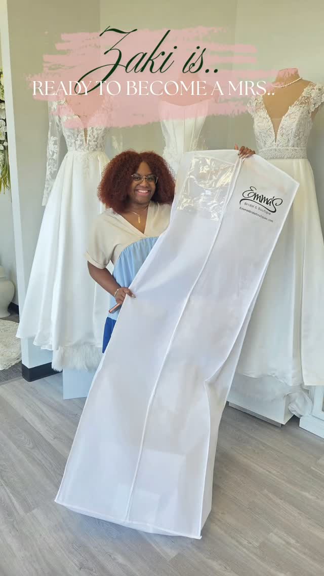 ✨ Zaki is ready to say “I DO!” 🤍💍
Her beautiful wedding gown is officially picked up and ready for the big day! 👰🏻♀️✨ The countdown is on, and we couldn’t be more excited to see her walk down the aisle looking absolutely stunning.
Congratulations, Zaki! Your forever is almost here! 🥂💕✨
#ZakiSaysYes #SheSaidYes #BrideToBe #WeddingGown #BridalGown WeddingDay LouisianaBride EmmasBridal