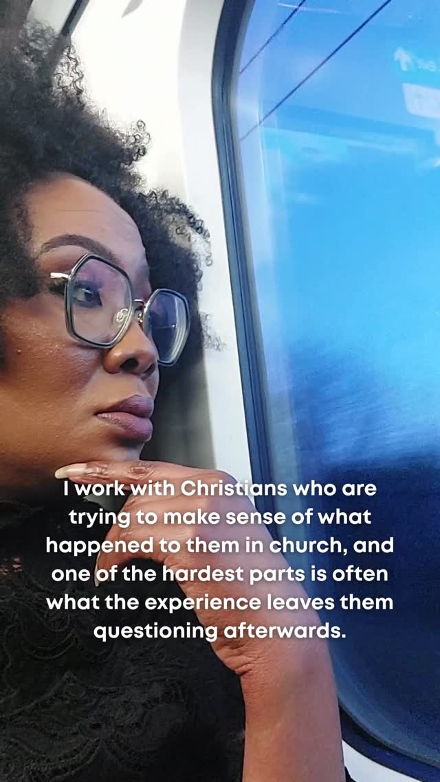 Maybe a pastor spoke to you harshly and you’re still wondering if you were wrong to challenge them because they were in authority.
You set a boundary with someone in church, but now you feel guilty and worry that you’re being rebellious.
You think about leaving, then panic that walking away from that church somehow means walking away from God.
Someone hurt you, but the pressure to forgive quickly has left you questioning whether protecting yourself makes you unforgiving.
You still feel angry when you see that person, and part of you worries God must be disappointed in you for not being over it by now.
You may even find yourself going back over the teaching that hurt you, wondering if it really was biblical and you simply failed to understand it properly.
And when you think about telling people what happened, there can be another layer of fear: will they believe you, or will they call you bitter, divisive or a gossip?
After enough of this, it becomes very easy to stop trusting your own judgement.
Church hurt can change the way you understand authority, forgiveness, trust, belonging and your relationship with God.
If you’re trying to make sense of questions like these, I offer free discovery calls for Christians who want support with church hurt, deconstruction or faith-related trauma. You can book via the link in my bio 🦋
