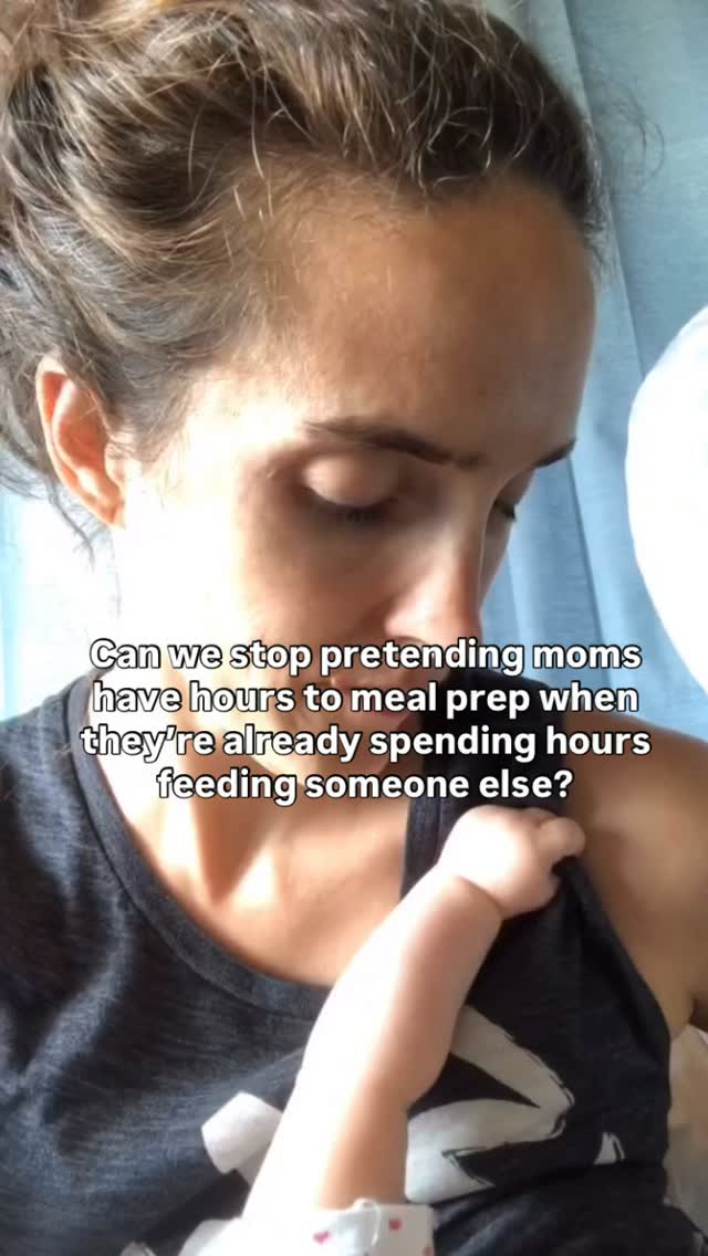 Comment RESET and I’ll send you my Minimum Mom Guide with 3 things you can do today—even if you got 4 hours of sleep and are holding a baby.
You need to feed yourself, too.
And that doesn’t have to mean meal prepping a week’s worth of breakfasts or finding 30 uninterrupted minutes in your morning.
Think easy, think fast:
→ Greek yogurt + berries + chia + granola
→ overnight oats
→ eggs + toast + fruit
→ protein shake + banana + peanut butter
The goal isn’t a Pinterest-worthy breakfast, you just need to eat something, and when it’s easy and simple, you are more likely to eat it and have energy for feeding your baby.
That’s the whole idea behind the Minimum Mom Method: stop building health routines around the life you wish you had and start building them around the life you actually have.
Follow @nourishedmamanutrition for realistic, evidence-backed nutrition and fitness advice for moms with approximately zero spare time.
Love, your nutrition mom bestie with a degree in Nutrition & Exercise Science