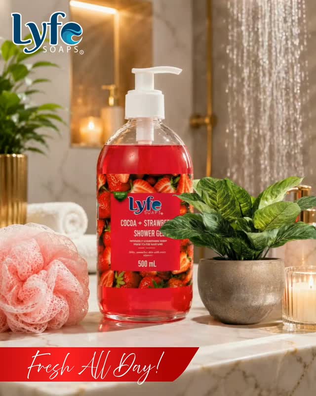 Thinking about showers?
Think #lyfesoaps