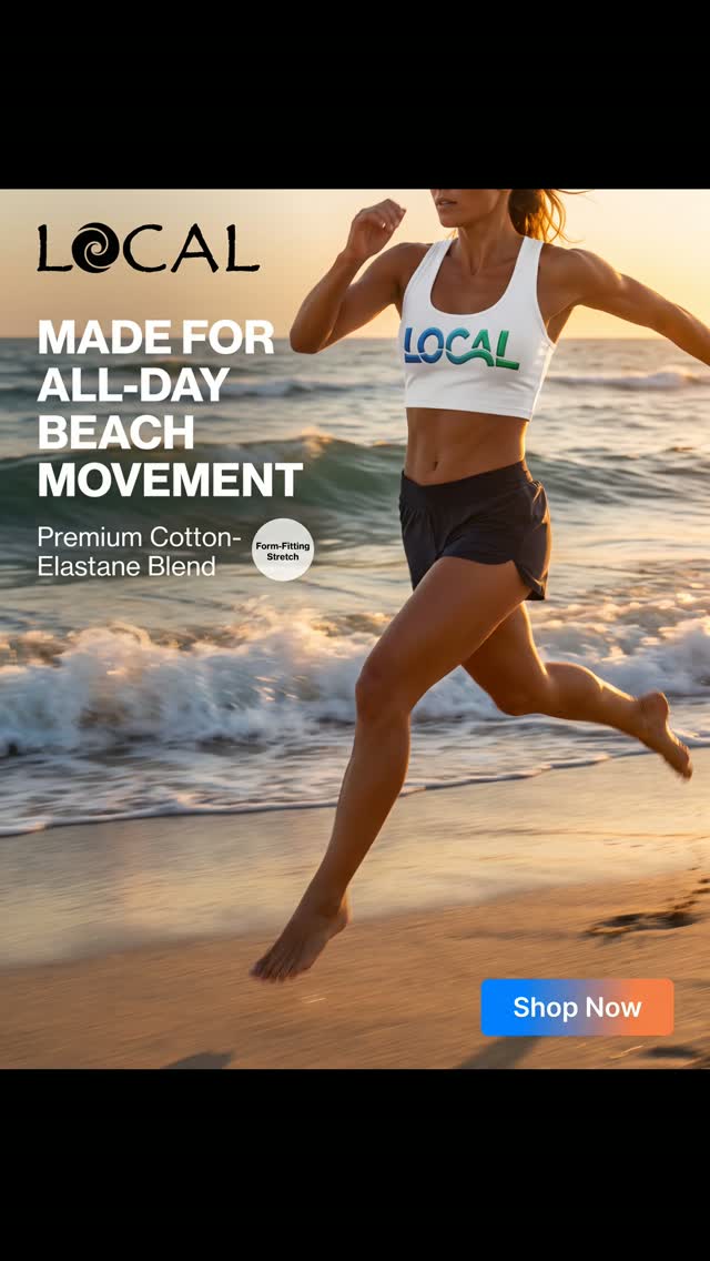 Durable 95% cotton blend ensures a soft, form-fitting look for all your summer adventures
.
.
https://www.localclothes.com/product-page/cotton-crop-top
#LocalClothes #localclothing #local #surf #surfwear