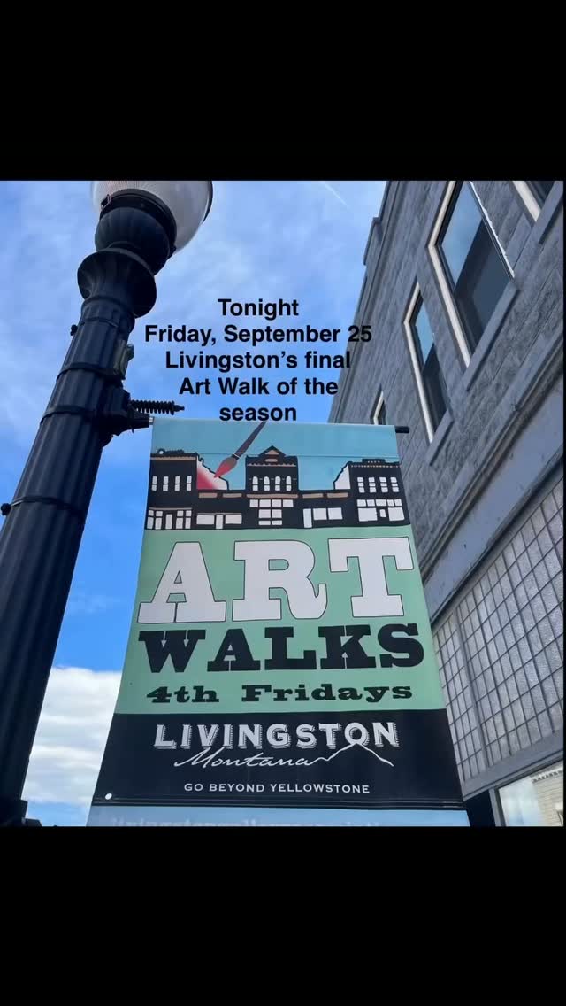 From @lmcfineart See you tonight Livingston!