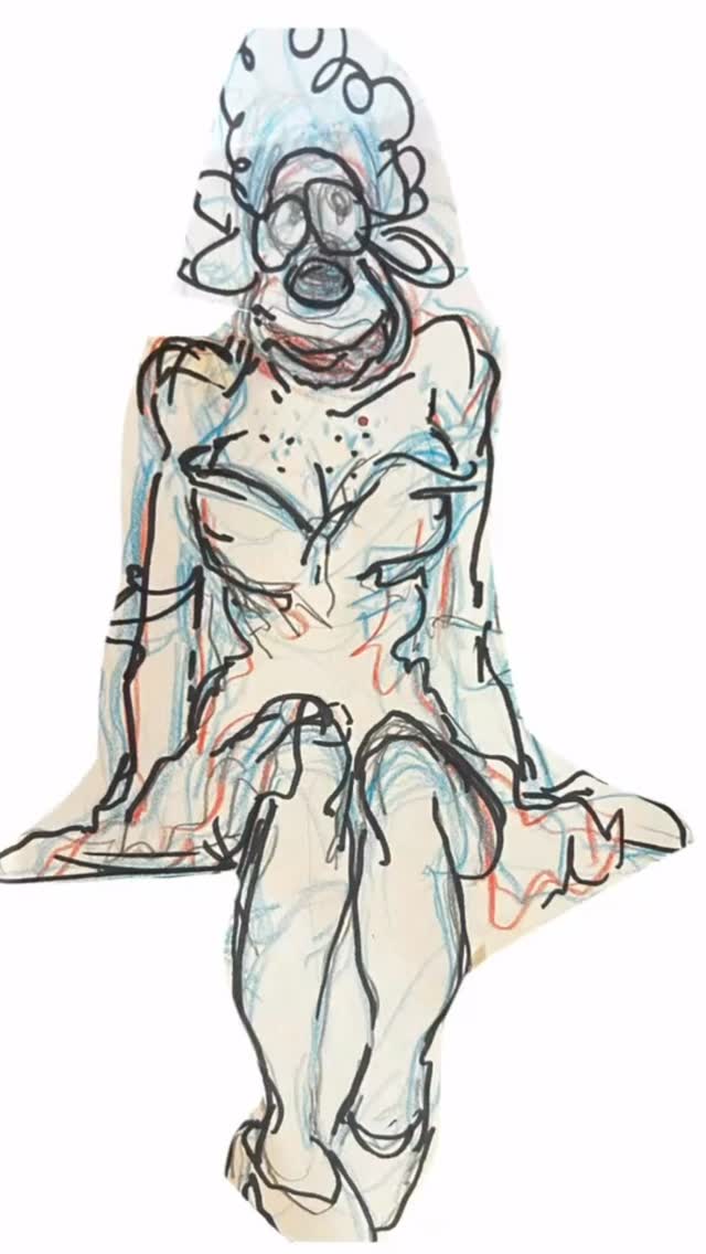 Ralph Bakshi - sketch scraps from the studio room floor … some of these doodles - have their own complete worlds going on and deserve to be loved … I’m obsessed …. It’s all pieces and parts of the Bakshi world - Tia
#ralphbakshi
#studio #cuttingroomfloor
#sketches #lostandfound