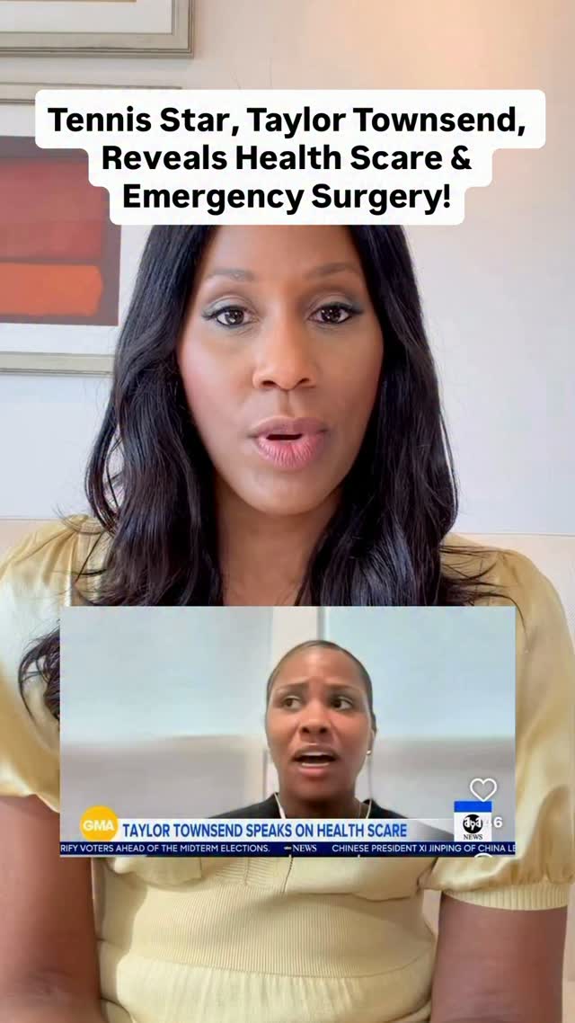 So glad you’re ok, @tay_taytownsend, thank you for sharing your story and raising awareness about appendicitis!
#taylortownsend #appendicitis