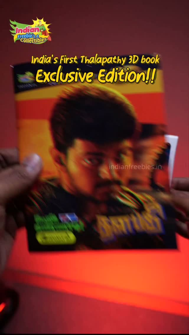 Thalapathy Special 3D Book for Sale! Inbox for Order!
Or Order through www.indianfreebies.in
Website link in Bio!!
#thalapathyvijay #cmvijay #nostalgia #memories #3dprint