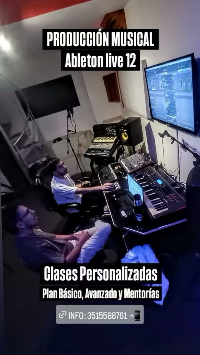 ¿Querés hacer realidad tus propios tracks y llevarlos al nivel de un sello discográfico? 🎶🔥
Quedan los últimos horarios disponibles para sumarte a nuestros cursos de producción musical, clases personalizadas, niveles avanzados y mentorías exclusivas.
Modo presencial u online.
Si tu meta es profesionalizar tu sonido y firmar en sellos, este es el momento.
No dejes pasar el año sin hacer lo que realmente te apasiona. ¡Animate a producir tu propia música de la mano de profesionales!
📲 Reservá tu turno ahora por WhatsApp: 3515588761
¡Te esperamos!
Orbital — Casi 20 años generando nuevos artistas.
#ProduccionMusical #AbletonLive #ProductoresDeMusica #OrbitalAcademia