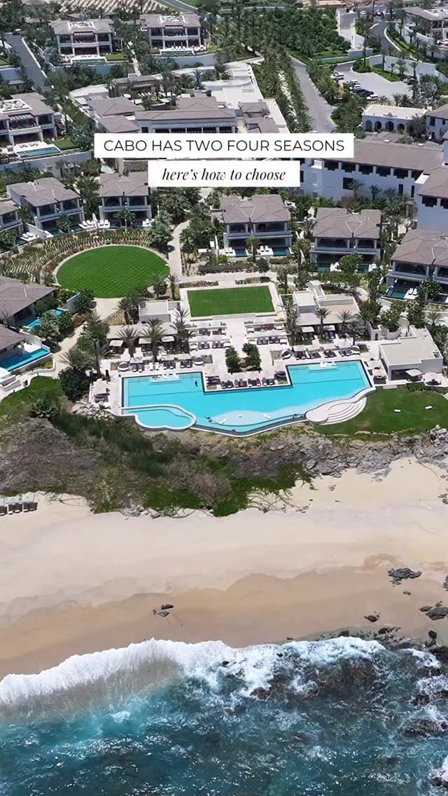 Here’s how to choose between Cabo’s two Four Seasons resorts ↓
👋🏼 Hola! We’re Kelsey & Richie (aka Rich & Kitch) — Los Cabos-based luxury travel advisors who have traveled to Cabo for 19 years, lived here for the past 3 years & planned hundreds of Los Cabos vacations.
There isn’t a “better” Four Seasons in Los Cabos — but there is probably a better fit for the type of trip you’re planning.
Four Seasons Resort Cabo Del Sol
✨Our personal favorite for a long weekend, first trip to Cabo, or anyone who wants an incredible resort without feeling removed from the rest of the destination. It’s social, stylish & lively, with beautiful pools, a swimmable beach almost year-round, Cabo Del Sol golf & some of our favorite resort dining in Los Cabos. It’s our most frequently booked resort in Mexico & our go-to for a Cabo staycation.
Four Seasons Resort Los Cabos at Costa Palmas
✨A true destination within a destination on the East Cape, with two miles of calm, swimmable shoreline, seven pools, a private marina & golf. We especially love it for longer stays, beach lovers & travelers who want plenty to do without leaving the resort.
One thing we wouldn’t use to choose between them: whether you’re traveling with kids. Both are extremely family-friendly, with Kids For All Seasons, family pools & plenty of activities. Both are equally amazing for destination weddings, honeymoons, babymoons, anniversary trips, multigenerational families, & corporate groups, too.
The short version:
✨Cabo Del Sol: social, lively & more connected to Cabo
✨Costa Palmas: secluded, beach-focused & ideal for laid-back stays
Pro tip: Our clients love both & often split their trip between the two!
Regardless of which one fits your travel style, we can add VIP perks at both, including complimentary breakfast, resort credit, upgrade priority & early check-in/late checkout when available.
Comment PLAN if you’d like us to help you choose the right Four Seasons for your trip & add more value to your stay! 🥂
& make sure you’re following @kitchensinkit for the best of Los Cabos!