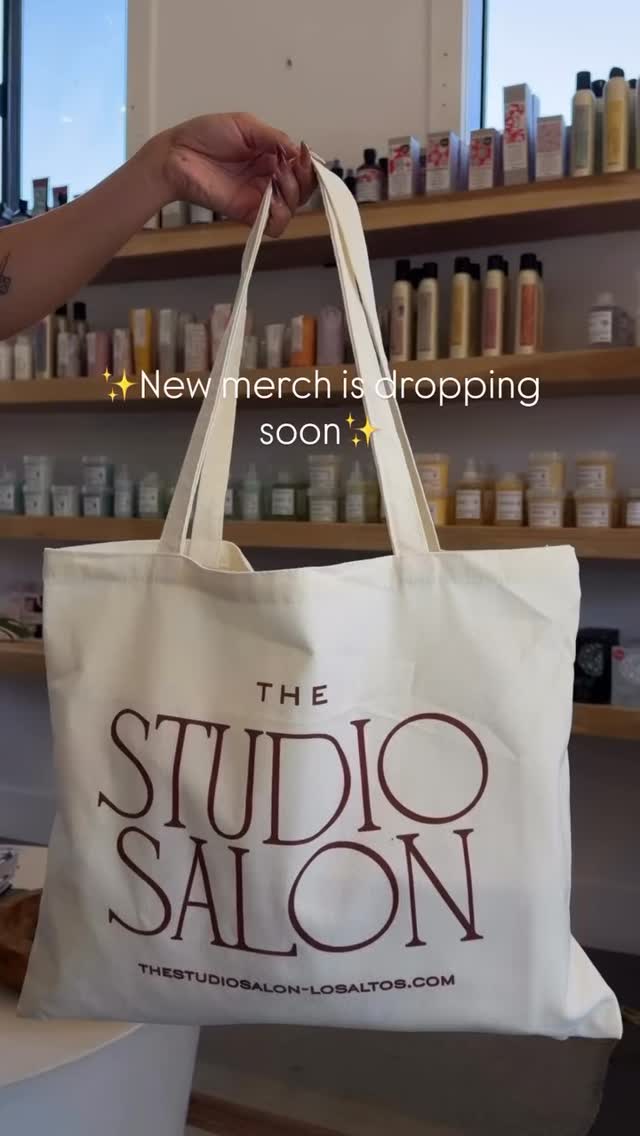 Your everyday essentials, with a little Studio style 🤍 The Studio Salon tote is launching soon. Stay tuned!