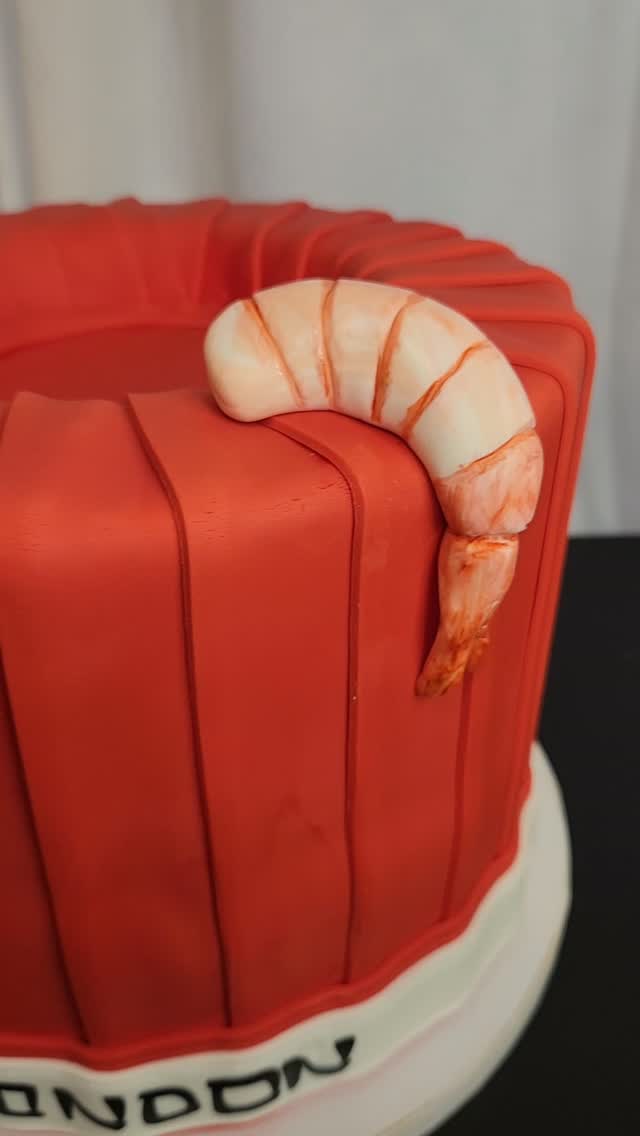 🔥🍤 Hibachi vibes, but make it CAKE! 🍰
This fun hibachi-themed cake was made for London, complete with a giant shrimp on top! 🥢🔥🍤
Because the best kind of hibachi is the kind you can eat for dessert! 😋
#KarmaConfections #HibachiCake #CustomCake #AtlantaBakery #AtlantaCakes CakeArt CakeDesign BirthdayCake DessertGoals