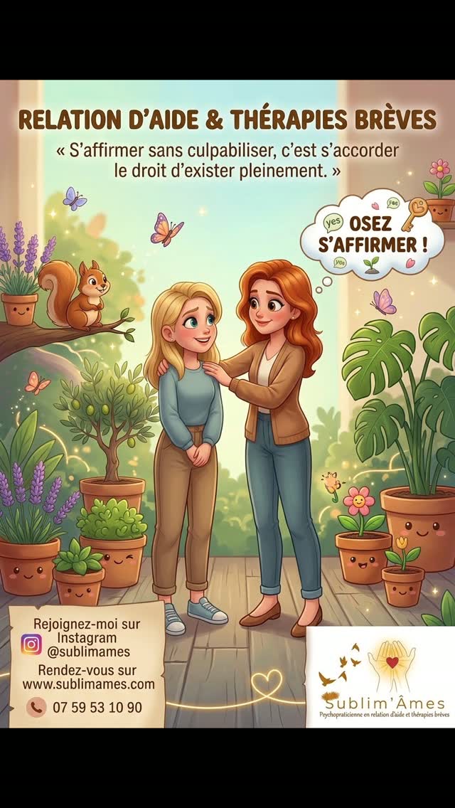 Oser s'affirmer sans culpabiliser #estimedesoi #amourdesoi #savourerlavie #sechoisir #resilience
