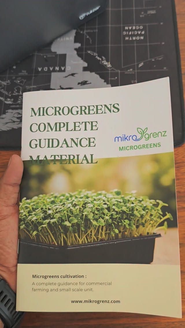 🌱 Want to Start a Microgreens Business but Don’t Know Where to Begin?
Get a GUIDANCE BOOK and BLURPRINT @ www.mikrogrenz.com 🌐
Or whatsapp to 7907244991 to get the link
Stop searching everywhere and getting confused! 🚀
Our Complete Microgreens Business Guidance & Blueprint is designed specially for beginners who want to start their microgreens journey with the right knowledge.
📘 Inside the blueprint, you’ll get complete step-by-step information on:
✅ How to start your microgreens business
✅ Setup & basic requirements
✅ Seeds, growing & harvesting
✅ Cost & investment planning
✅ Finding and approaching customers
✅ Where and how to sell
✅ Pricing & profit planning
✅ Marketing strategies
✅ Business growth roadmap
✅ Common mistakes beginners should avoid
✅ Practical guidance to start with confidence
Everything is structured in one place so you can learn, understand and take action without unnecessary confusion. 🌱💼
🔥 No more guessing. No more scattered information. Start with a proper roadmap.
👉 Get the Complete Microgreens Business Blueprint from our website.
🌐 www.mikrogrenz.com
Learn. Start. Grow. Build your microgreens business. 🌱
#Microgreens #MicrogreensBusiness #MicrogreensBusinessIndia #MicrogreensIndia #MicrogreensFarming MicrogreensEntrepreneur MicrogreensStartup StartABusiness SmallBusinessIndia HomeBusiness HomeBusinessIdeas BusinessIdeasIndia SideIncome EntrepreneurIndia StartupIndia FarmingBusiness UrbanFarming MicrogreensTraining MicrogreensGuide BusinessBlueprint
Viral keywords:
microgreens business, microgreens business India, how to start microgreens business, microgreens farming, microgreens startup, home business ideas, profitable farming business, small business ideas India, side income business, microgreens training, microgreens guide, microgreens blueprint, beginner business ideas, urban farming business, start business from home