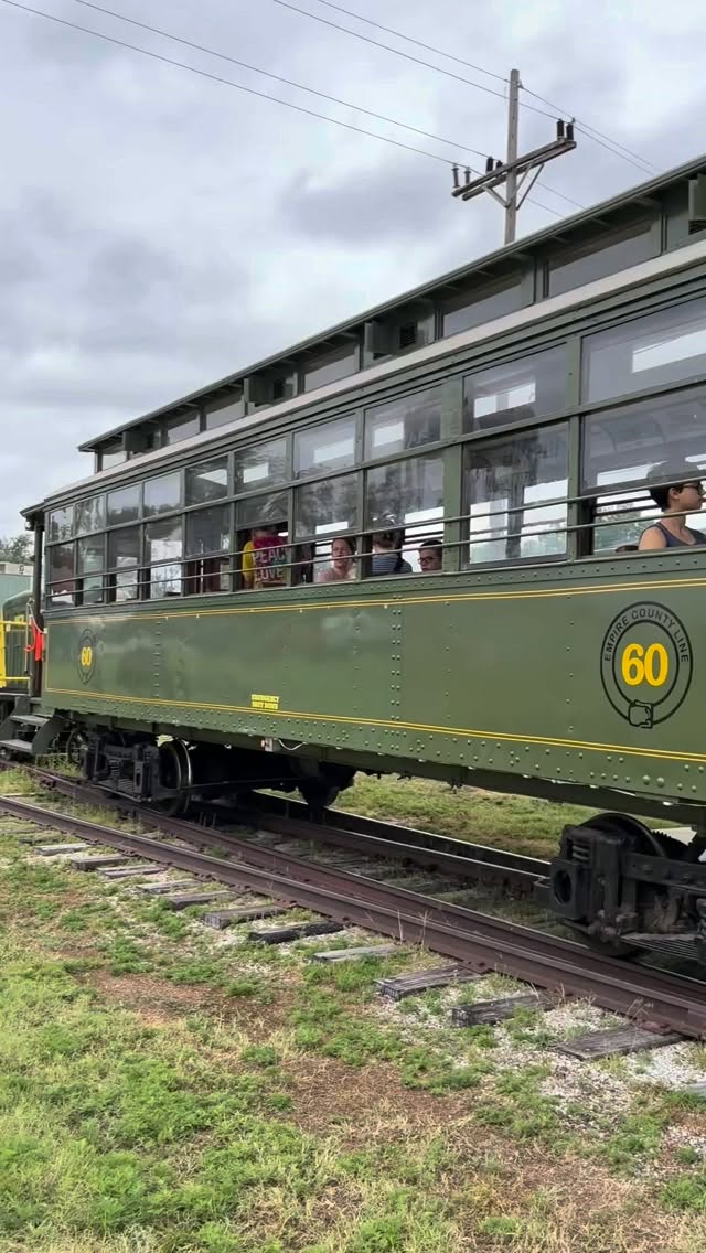 It’s true! The famous Webb City Streetcar is running this coming Saturday, October 3rd. Rides are free and from 9:30a-11:30a.