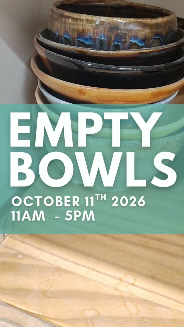 🥣 EMPTY BOWLS IS AROUND THE CORNER! ❤️
Have you gotten your ticket yet?
For one ticket, you’ll enjoy a delicious lunch, choose a beautiful handmade bowl, support local artists, and help support Broward Outreach Centers & The Caring Place as they provide assistance to people experiencing food insecurity.
📅 Sunday, October 11
⏰ 11 AM–5 PM
🎟️ $40 per ticket
📍 6791 Taft Street, Hollywood, FL 33024
👉 GET YOUR TICKETS NOW at www.miyceramics.com
Come hungry. Leave with a handmade bowl and the feeling that you helped make a difference. 🥣❤️