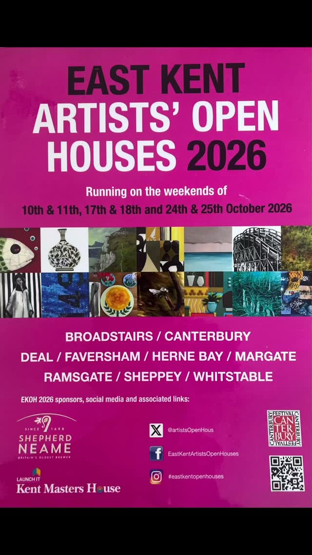 Preparations for The Big Calm, as part of @eastkentartistsopenhouses. Large scale paintings and sculptures by Stephanie Fuller and Maria Underwood.
Upstairs at the Walmer Castle PH
4 South Street, Deal, CT14 7AW
Sat-Sun 17/18 & 24/25 October, 10-5pm
Mon-Fri by appointment
Opening reception: Sat 17 October, 3-5pm
Pick up your Artist Open Houses Brochure from Deal highstreet at @littlepurplewardrobe, @hopeandlanedeal, The Tabac, @dealtownmarket among other places. And, a big thank you to all the business of Deal who are supporting the arts in their their community, and to @eastkentartistsopenhouses for organising the Open House Event ๐
@southeastartists
#artexhibition
#artistopenstudio