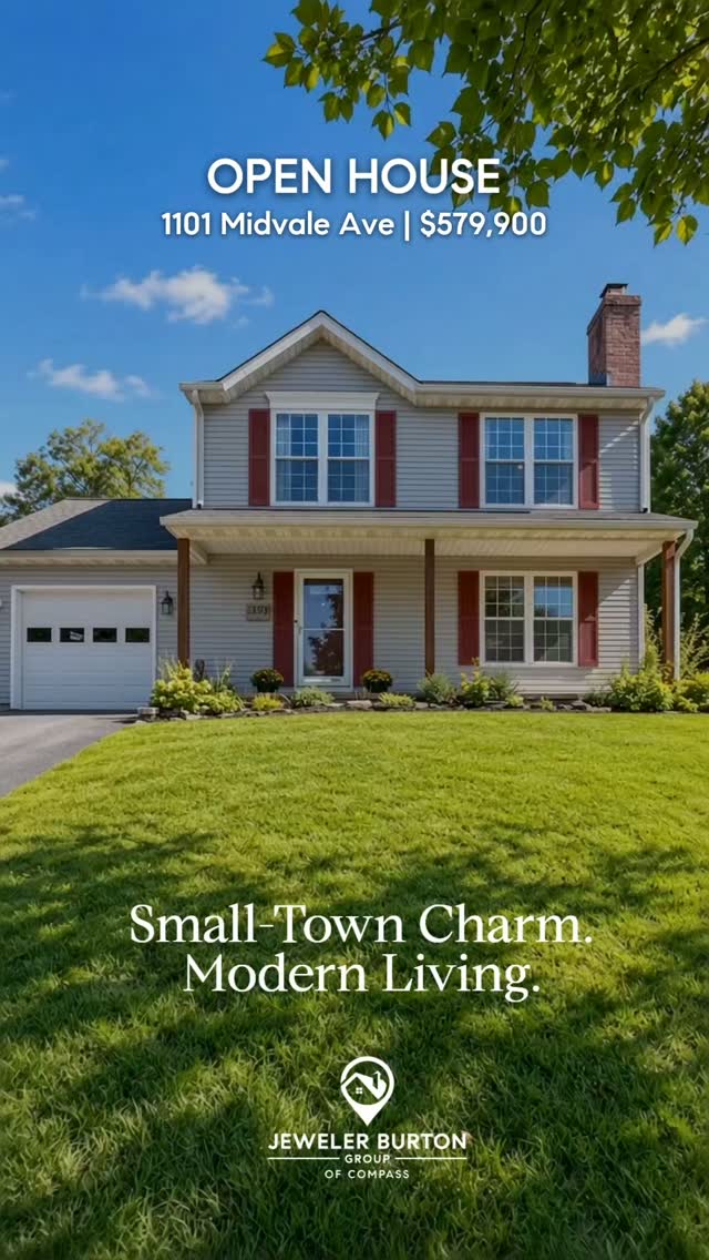 OPEN HOUSE TODAY!
Come tour 1101 Midvale Ave in Mount Airy, MD!
3 bedrooms, 3.5 baths, a renovated kitchen, spacious living areas, a finished lower level, and a large deck overlooking a fenced backyard. Just a short walk to historic downtown Mount Airy.
Offered at $579,900
TODAY, OCTOBER 10 | 12:00–2:30 PM
Stop by and see this home in person!
Aaron Jeweler | Compass
(301) 325-8569**
#MountAiryMD #OpenHouse #MarylandRealEstate #JustListed