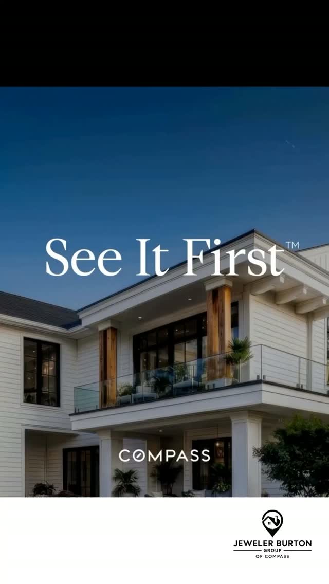 What if you could see your next home before everyone else?
In real estate, having the right connections makes all the difference.
At the Jeweler Burton Group, our relationship with Compass gives our clients access to Private Exclusives and Coming Soon properties before they reach the public market.
But access is only part of the advantage. Knowing the market, recognizing opportunities, and having the right team to guide you can make all the difference.
The right connections. The right strategy. The right home.
Discover what's possible with the Jeweler Burton Group.
#JewelerBurtonGroup #CompassRealEstate #PrivateExclusives #DMVRealEstate