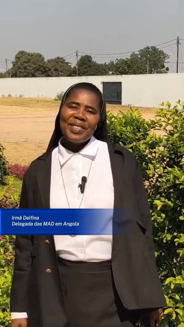 Uma missão que atravessa fronteiras e nasce do amor!
A Ir. Delfina, delegada da MAD em Angola, compartilha um pouco de sua caminhada como mensageira do amor de Deus, dedicada ao serviço, à missão e às crianças que esperam pela graça de um novo amanhã. ❤️
🙏🏿 “É um grande desafio… e não me arrependo. Estou feliz!”
Que seu testemunho inspire mais jovens a descobrirem a beleza de servir, amar e anunciar Jesus por Maria. 💙
📲 Venha conhecer a nossa missão e fazer parte dessa história!
#MensageirasDoAmorDivino #MAD #Missão #Vocação
