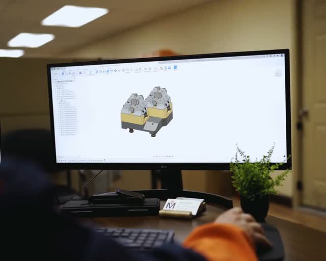 From CAD to shop floor to finished part. 🔧
Watching a design go from an idea on a screen to a fixture that actually makes parts never gets old!
@5thaxis