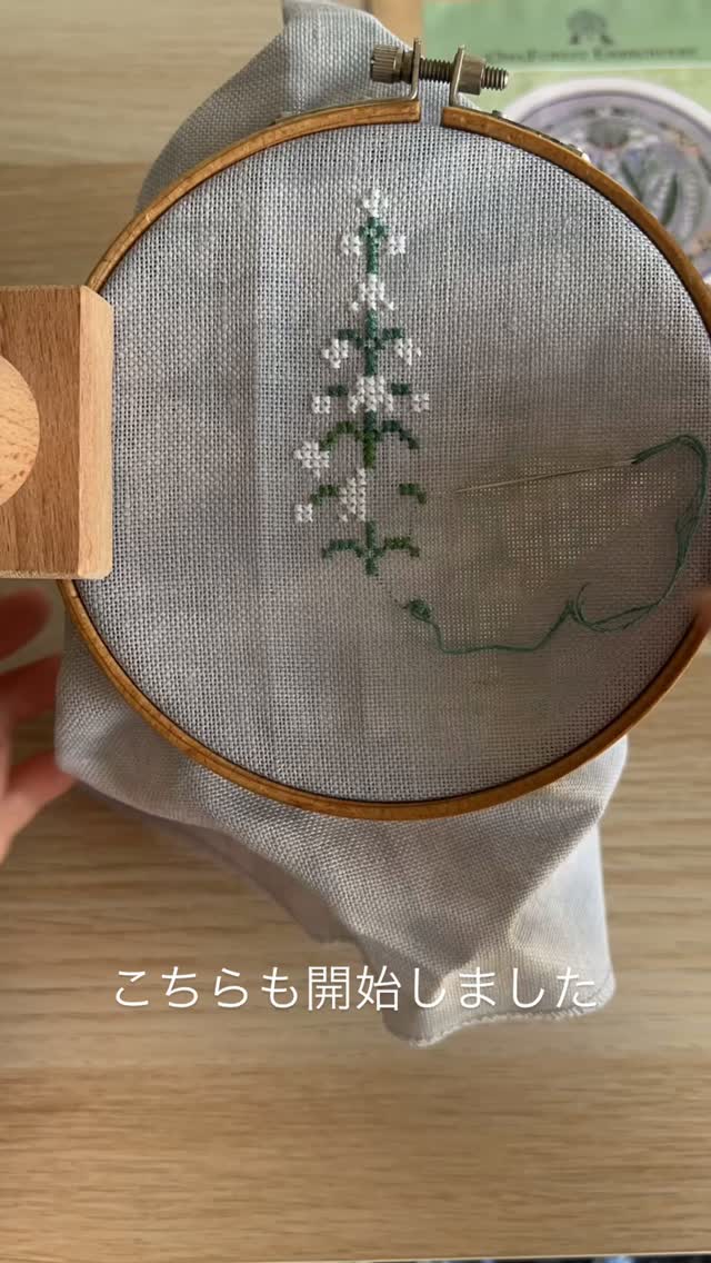 #owlforestembroidery のSAL がリリースされている分がステッチできたので、並行してこちらも始めました。
Chart-Lilies of the Valley
小さめのチャートなのでこちらが早く終わるかな?という感じ(予定)です。
SHERLOCKと色合いが違ってこちらは春っぽい軽やかな色合いにキュン🩷
#crossstitch #クロスステッチ