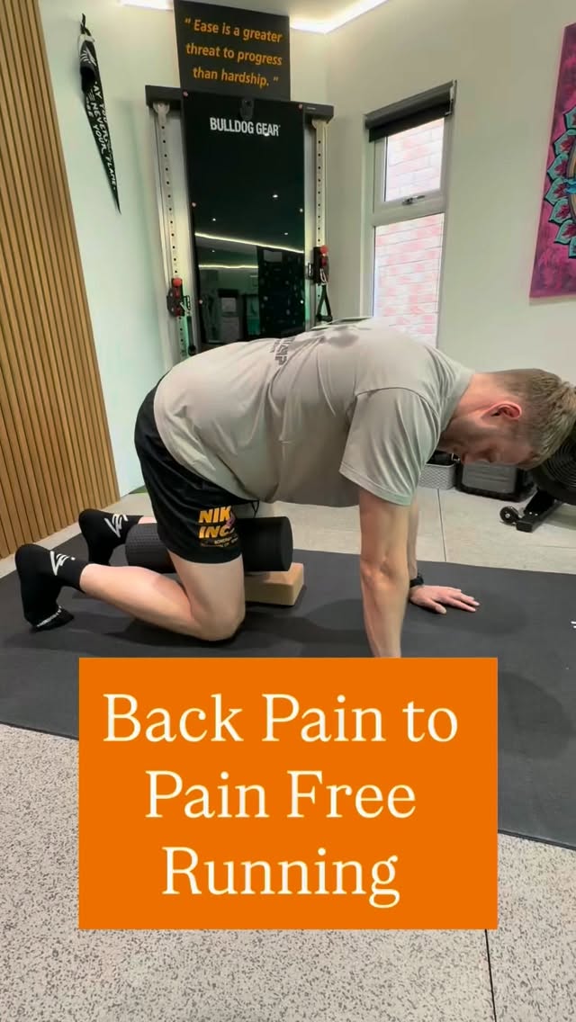 Building Sam back to running - better than ever. 🏃♂️
Here we’re working specifically on Sam’s hip function, control and movement options, with the aim of reducing unnecessary demand through his lower back and preparing his body for the demands of running again.
Every session is personally written, coached through to completion and executed with technical precision, because recovery shouldn’t be guesswork.
The goal: return to running safely, confidently and happily.
#TAGFIT #RunningRecovery #LowerBackPain #HipMobility #MovementRestoration