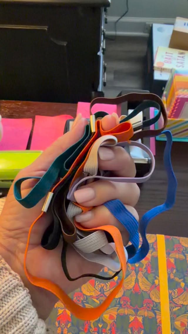 Love some cute book accessories? These are great for keeping everything in its place! Use them as a page marker or to keep it closed or protect it when you stick it inside a purse.
bookworm | accessories | gratitude